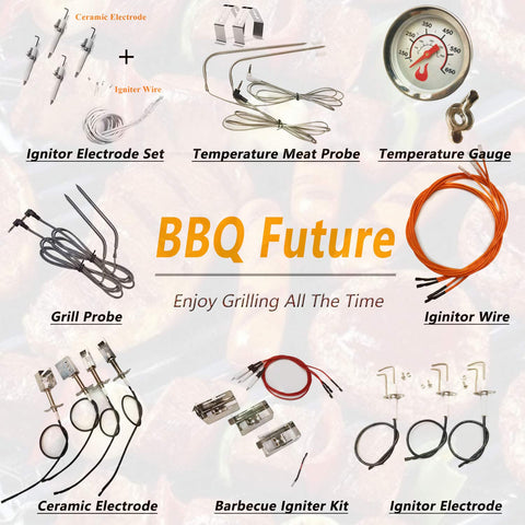 BBQ Future escenario al aire libre destacando conveniencia y reparación rápida