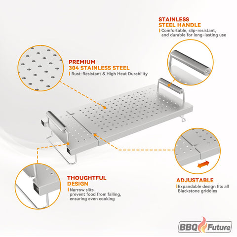 BBQ Future perfil plegado listo para guardar diseño compacto y práctico