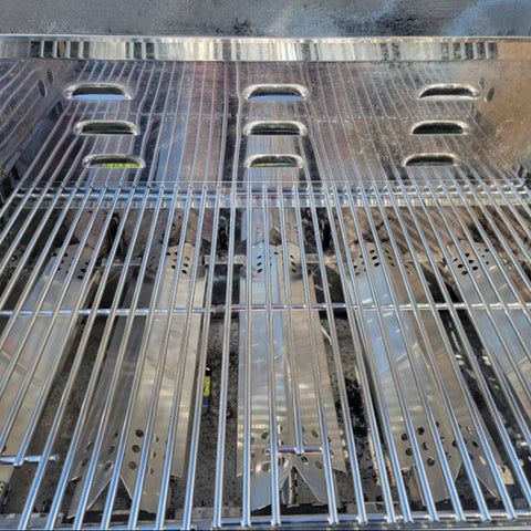 BBQration comparación de escala muestra dimensiones prácticas y ajuste