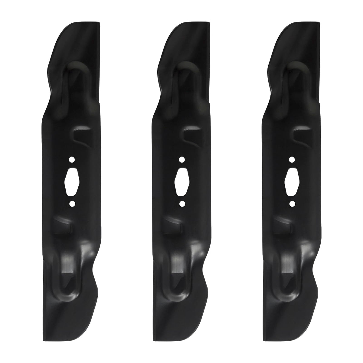 BCQNXX cuchilla High-Lift vista frontal, resistencia para mejor recolección