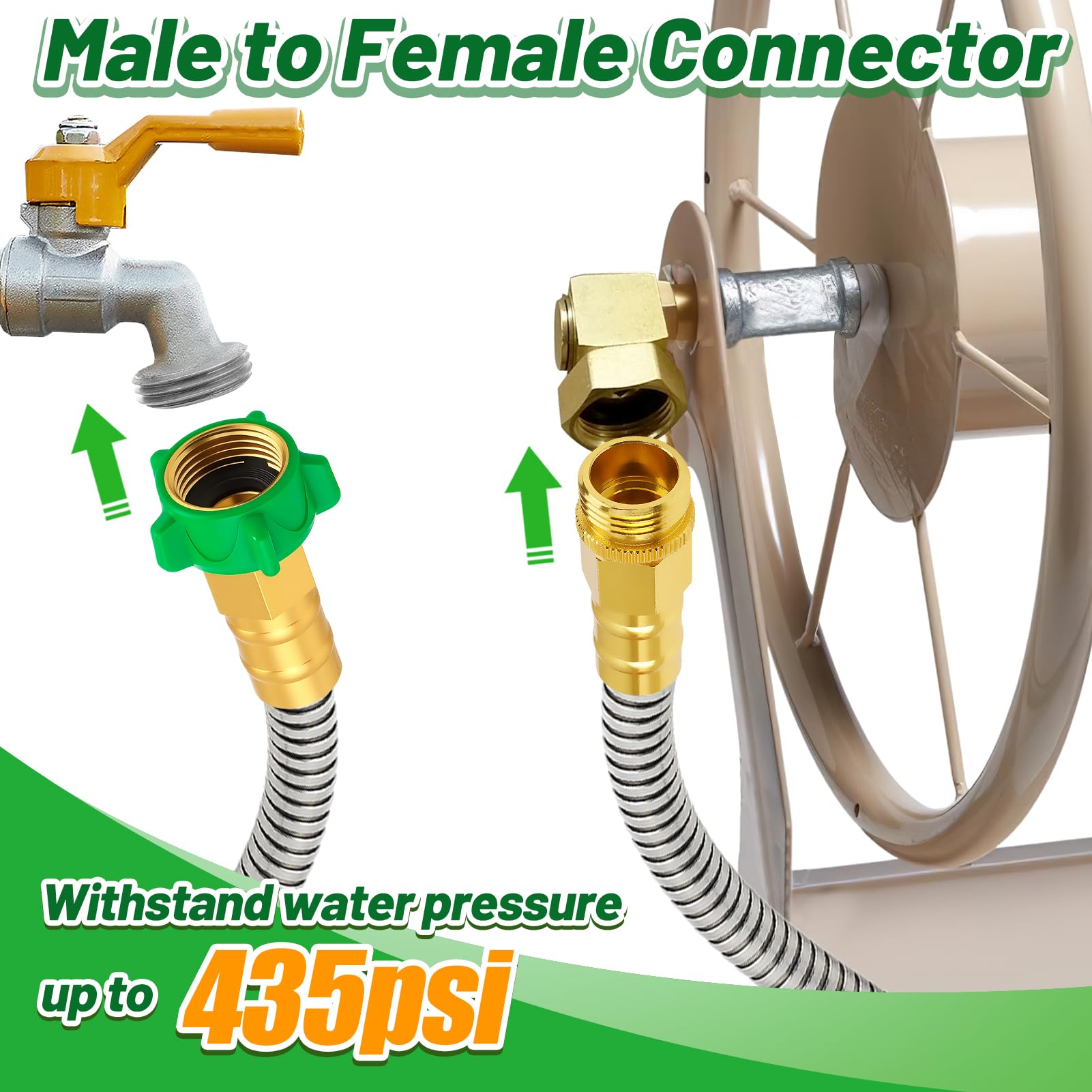 Beeplove close-up del conector macho a hembra, sellado fiable