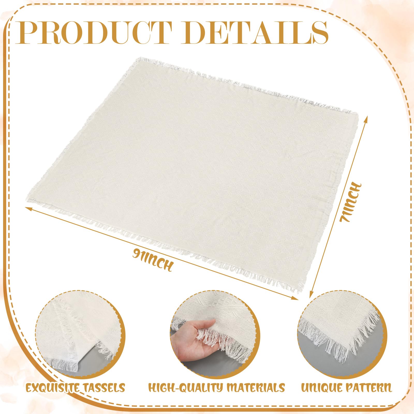 Beeveer cojín beige en primer plano con relleno mullido y soporte