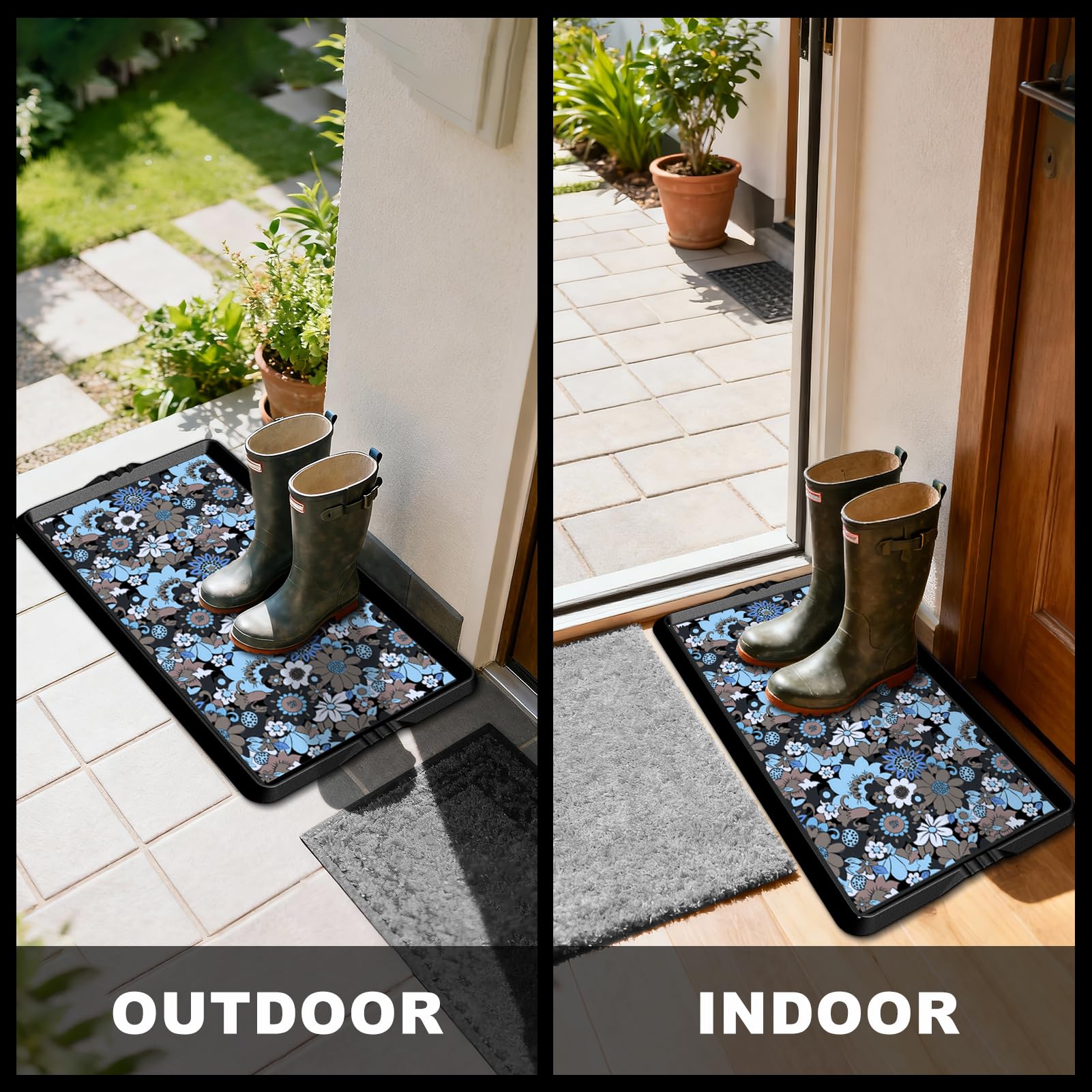 BEHERO borde elevado reteniendo agua y barro para protección del suelo