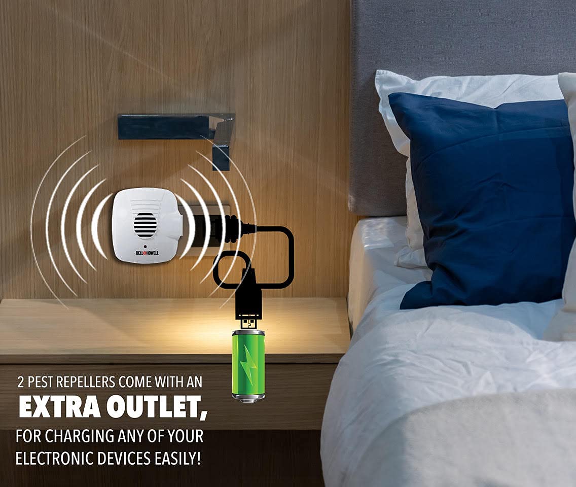 Bell+Howell detalle de superficie, construcción duradera y compacta