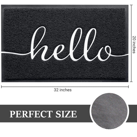BeneathYourFeet primer plano del relieve en PVC que atrapa suciedad eficazmente