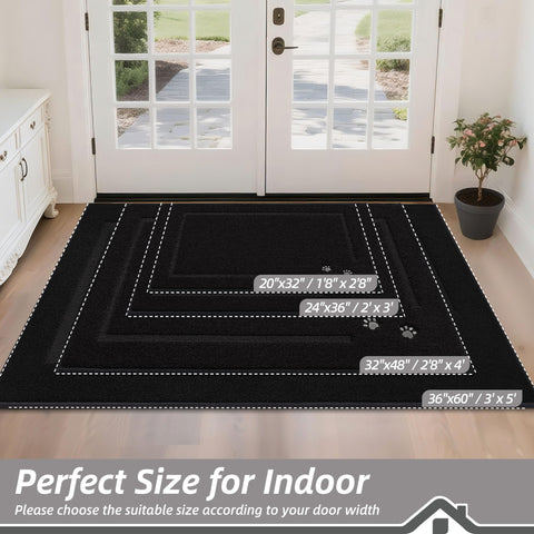 BEQHAUSE detalle de textura de fibra suave, cómodo para patas y pies descalzos