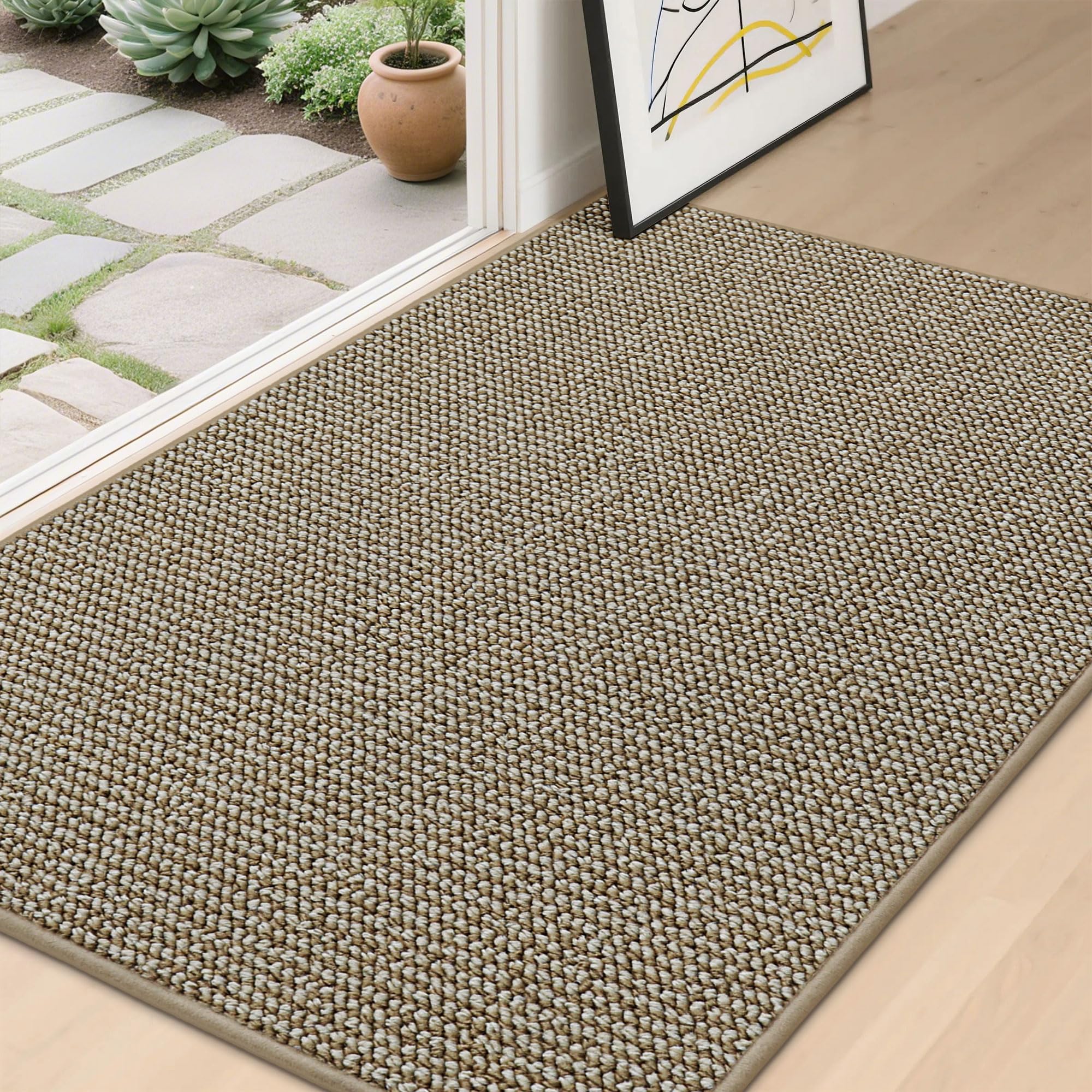 BEQHAUSE felpudo frontal 32x48 protección del suelo
