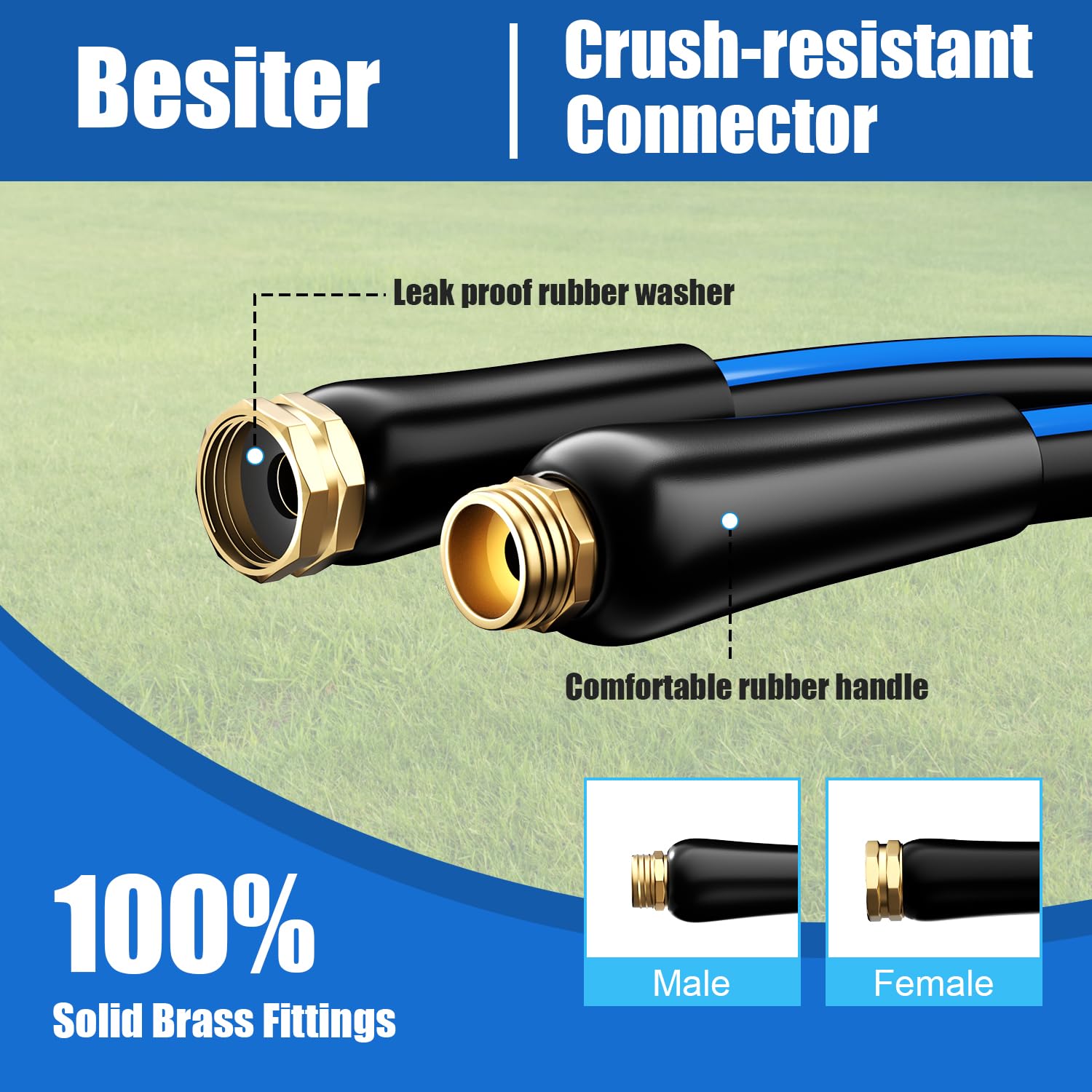 Besiter textura del PVC demostrando flexibilidad y resistencia a dobleces