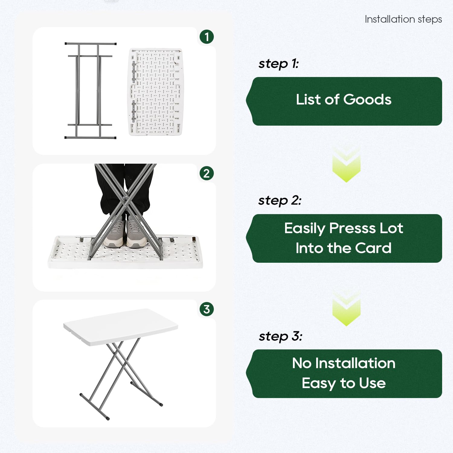 BestOffice comparación tamaño con silla, escala y portabilidad