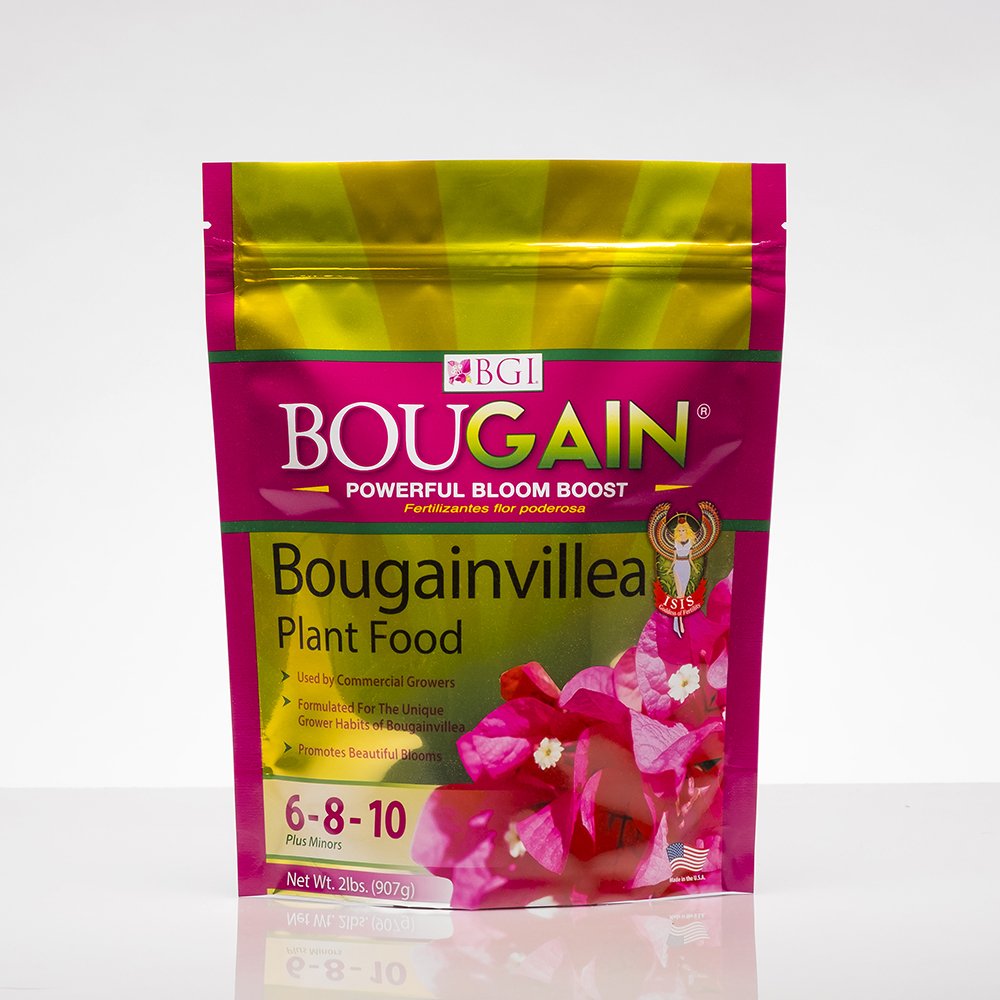 BGI Fertilizers bolsa 2 lb mostrando empaque y uso fácil