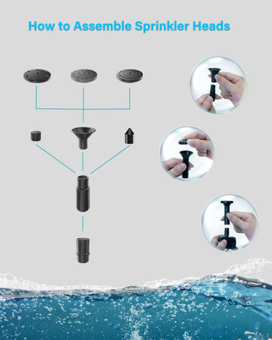 Biling manguera flexible conectada, redirige el flujo fácilmente