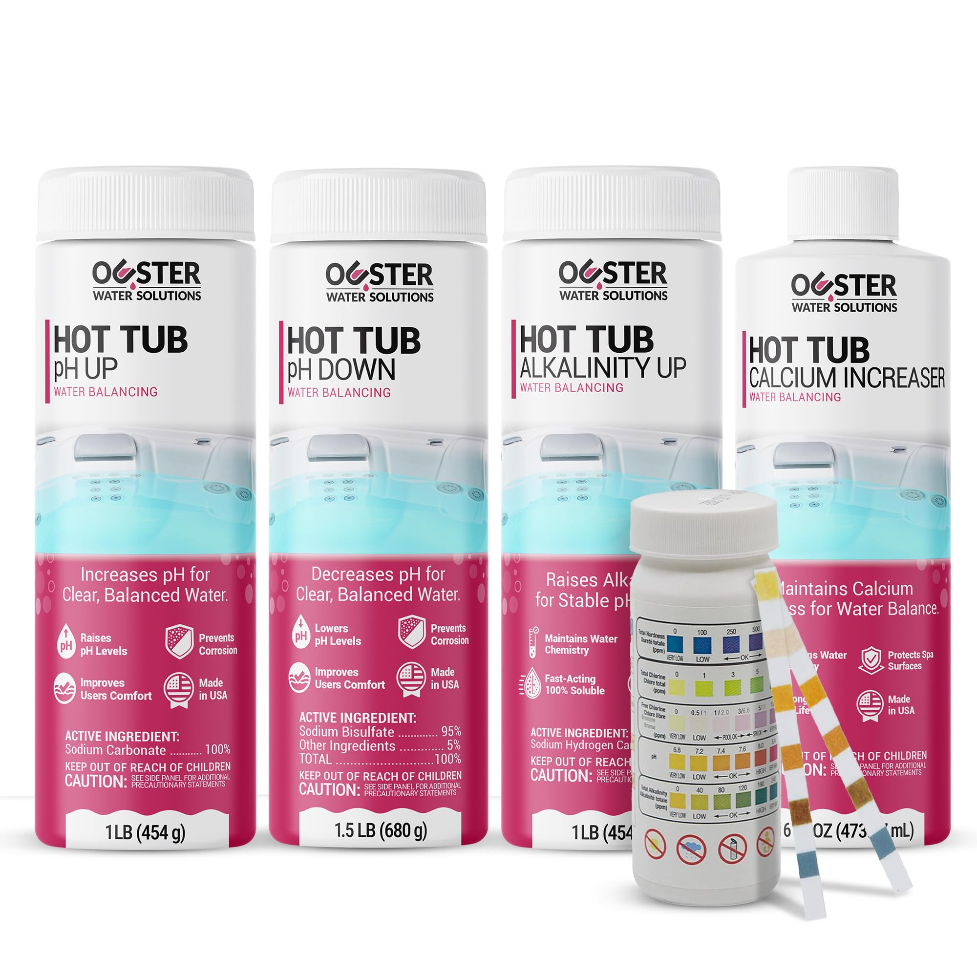 Bio Ouster kit frontal mostrando todos los productos para equilibrio rápido