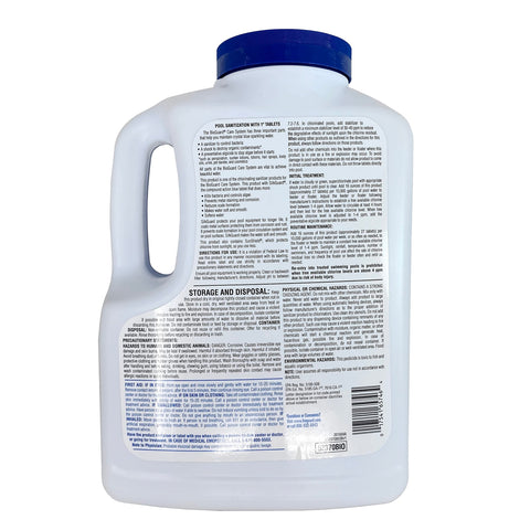 BioGuard tableta 1 pulgada en primer plano detallando textura y liberación lenta