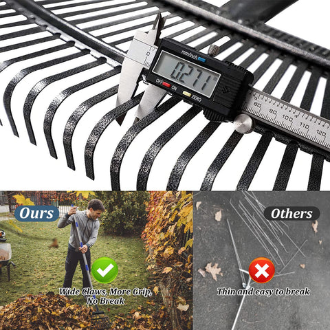 Bird Twig primer plano de púas metálicas, durabilidad y control