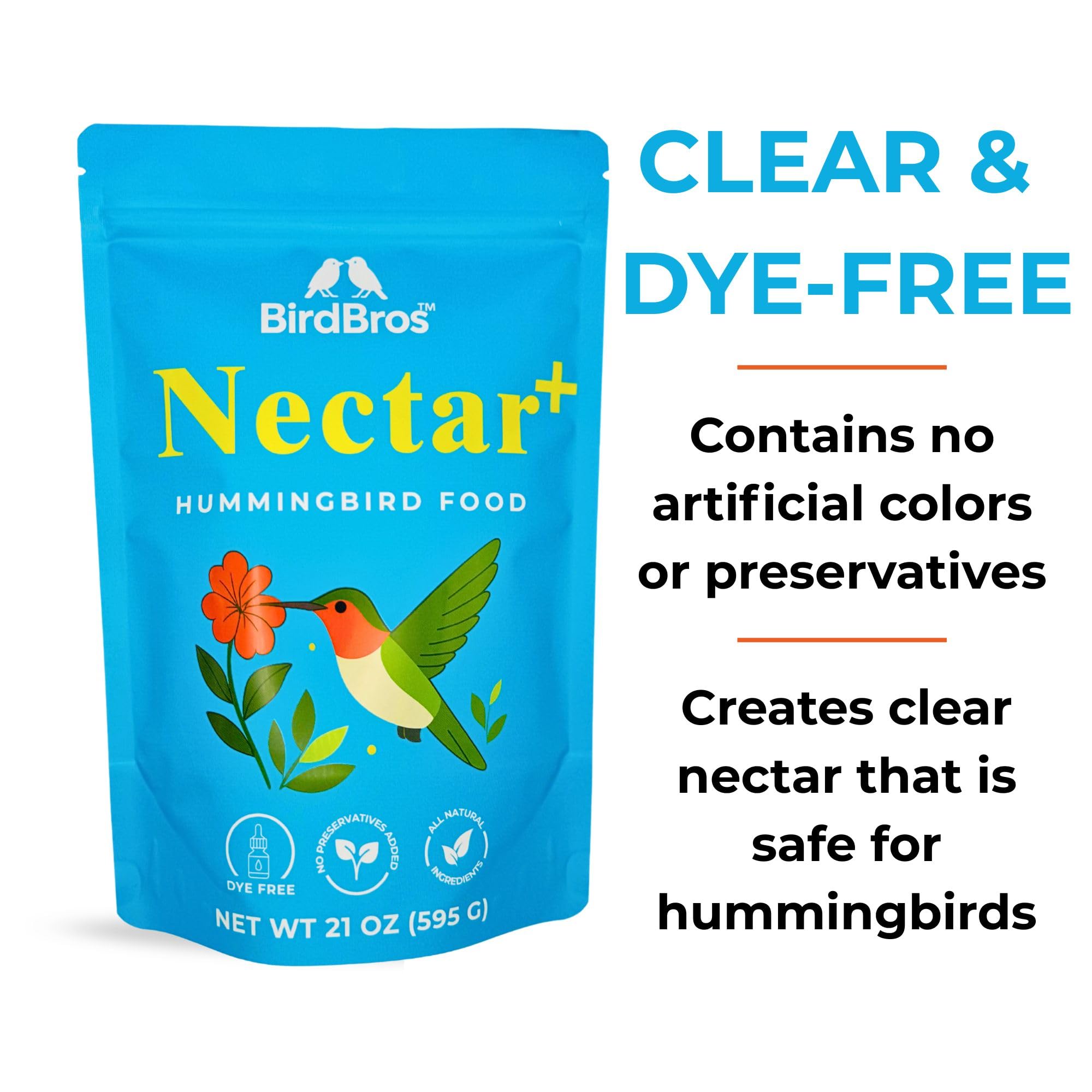 BIRDBROS alimentador lleno en jardín atrayendo colibríes eficientemente