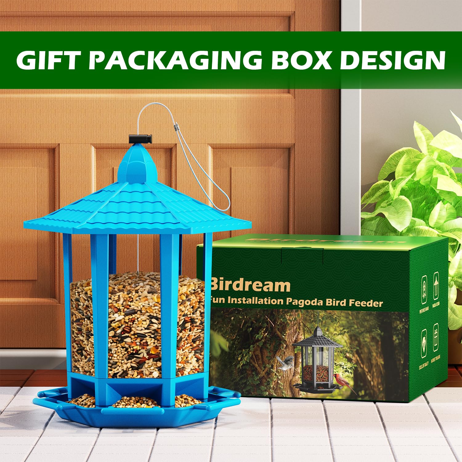 birdream comparacion de tamaño con mano para apreciar dimensiones y capacidad