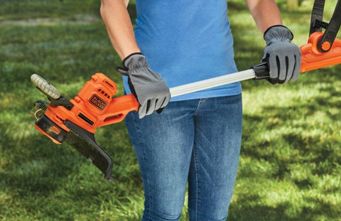 BLACK+DECKER motor de 6.5 A y transmisión POWERDRIVE para cortar maleza densa