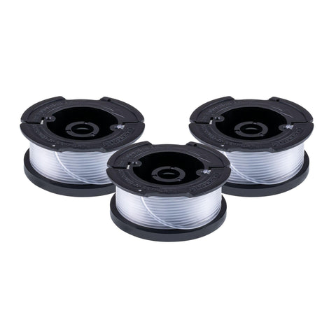 BLACK+DECKER comparación de escala con regla para visualizar 30 pies de hilo