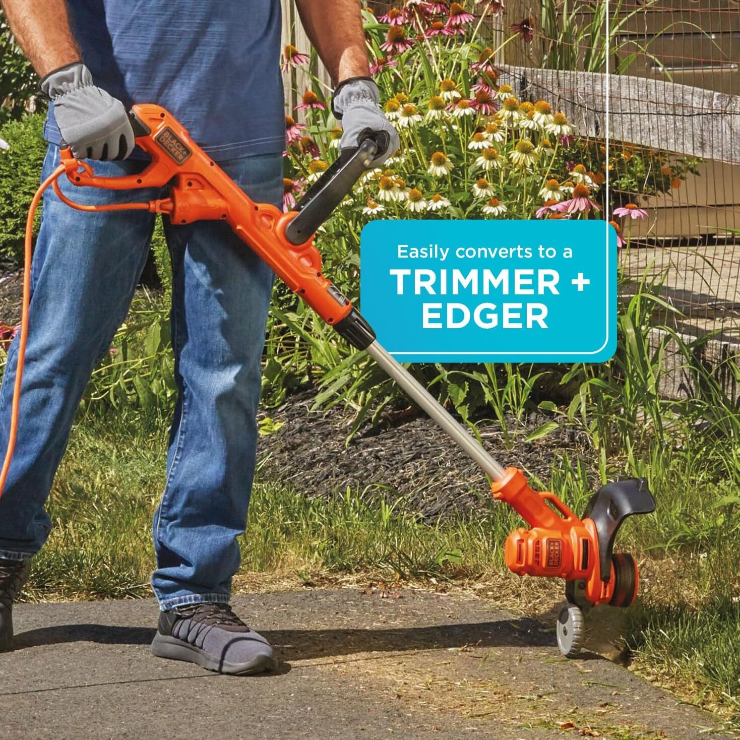 BLACK+DECKER carrete AF-100 en primer plano para alimentación automática