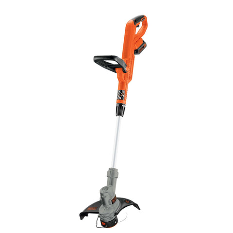 BLACK+DECKER vista frontal de la LST300 mostrando controles y garra cómoda