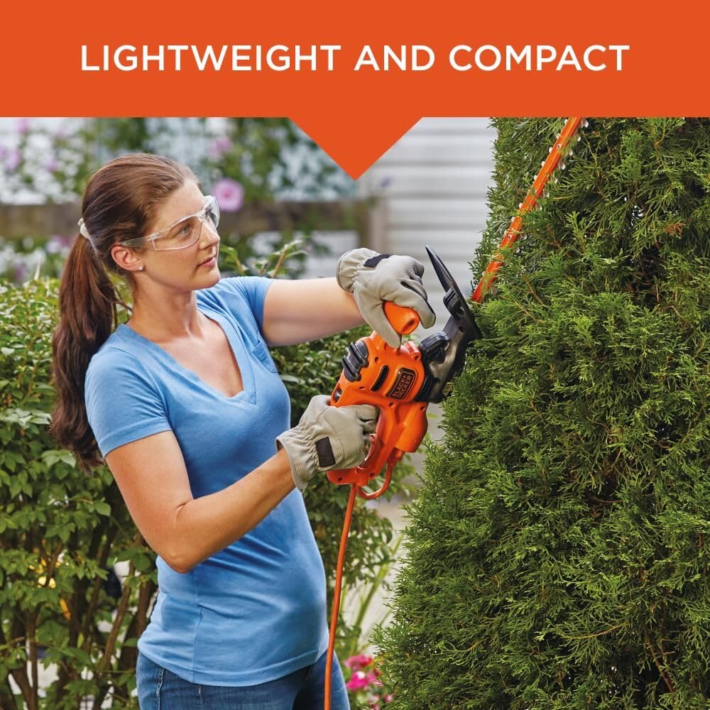 BLACK+DECKER vista lateral del motor 3.2 A para corte constante