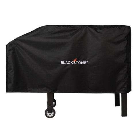 Blackstone funda frontal 28" protegiendo plancha y estante lateral
