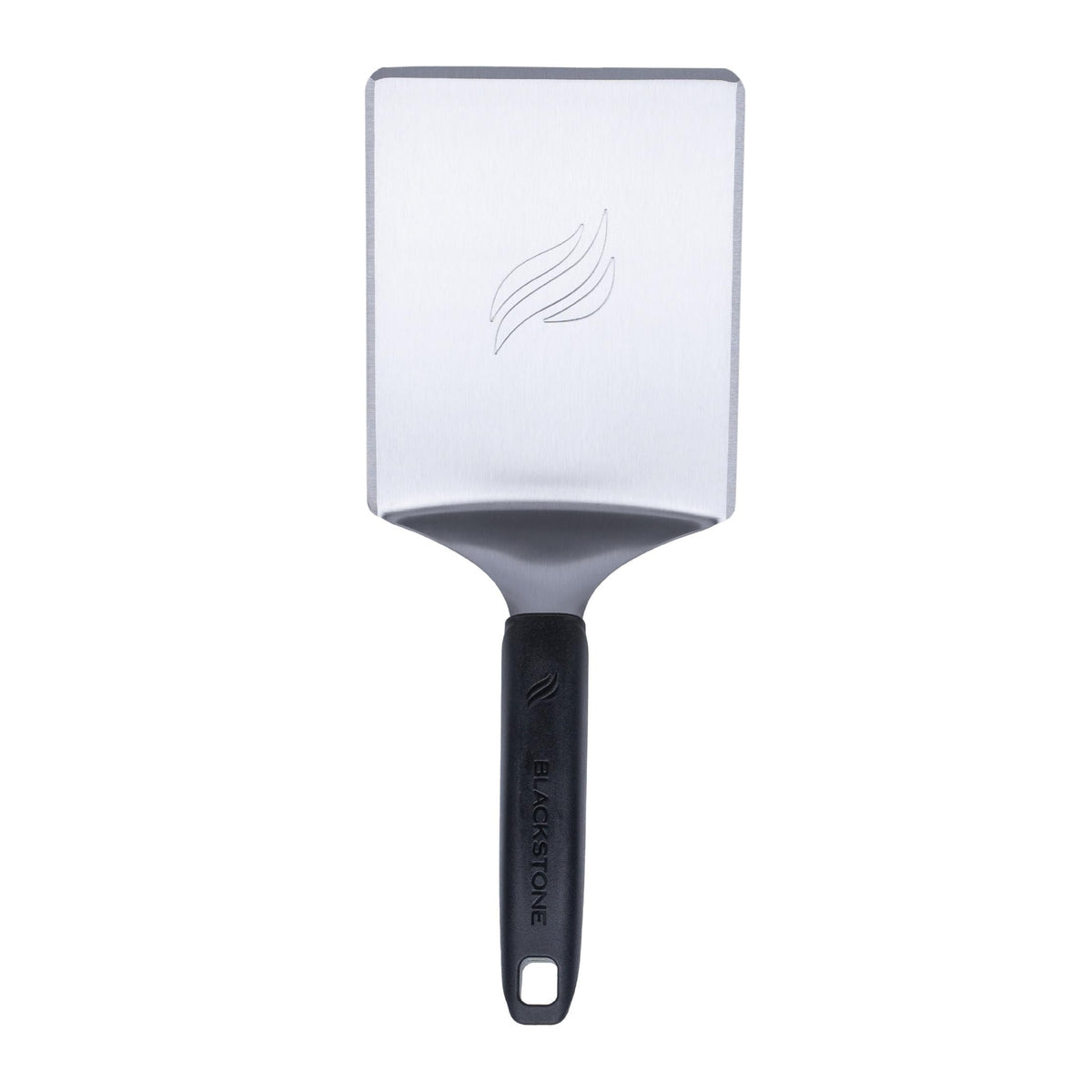 Blackstone paleta frontal de acero inoxidable mostrando robustez y control