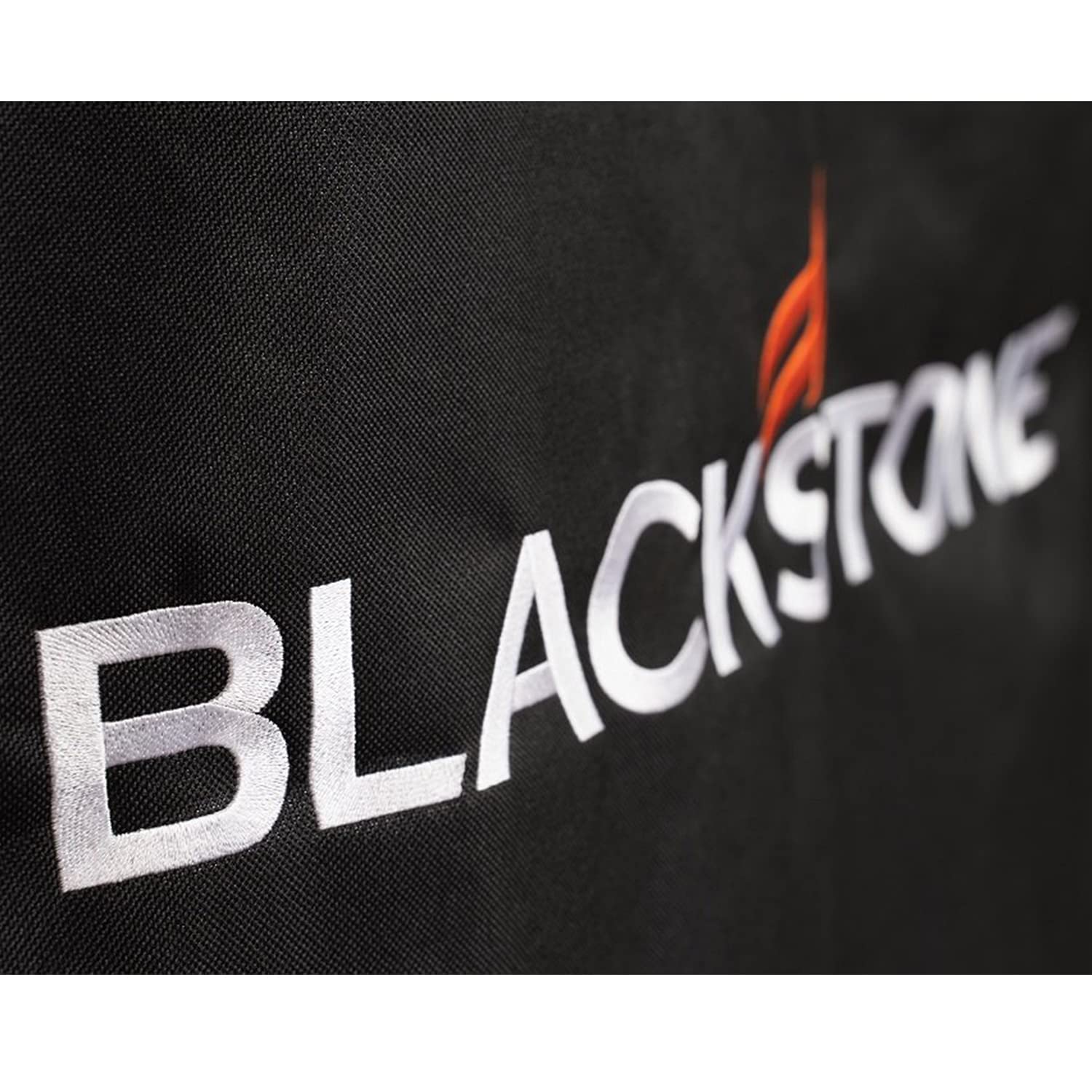 Blackstone detalle de textura poliéster 600D resistente y duradero
