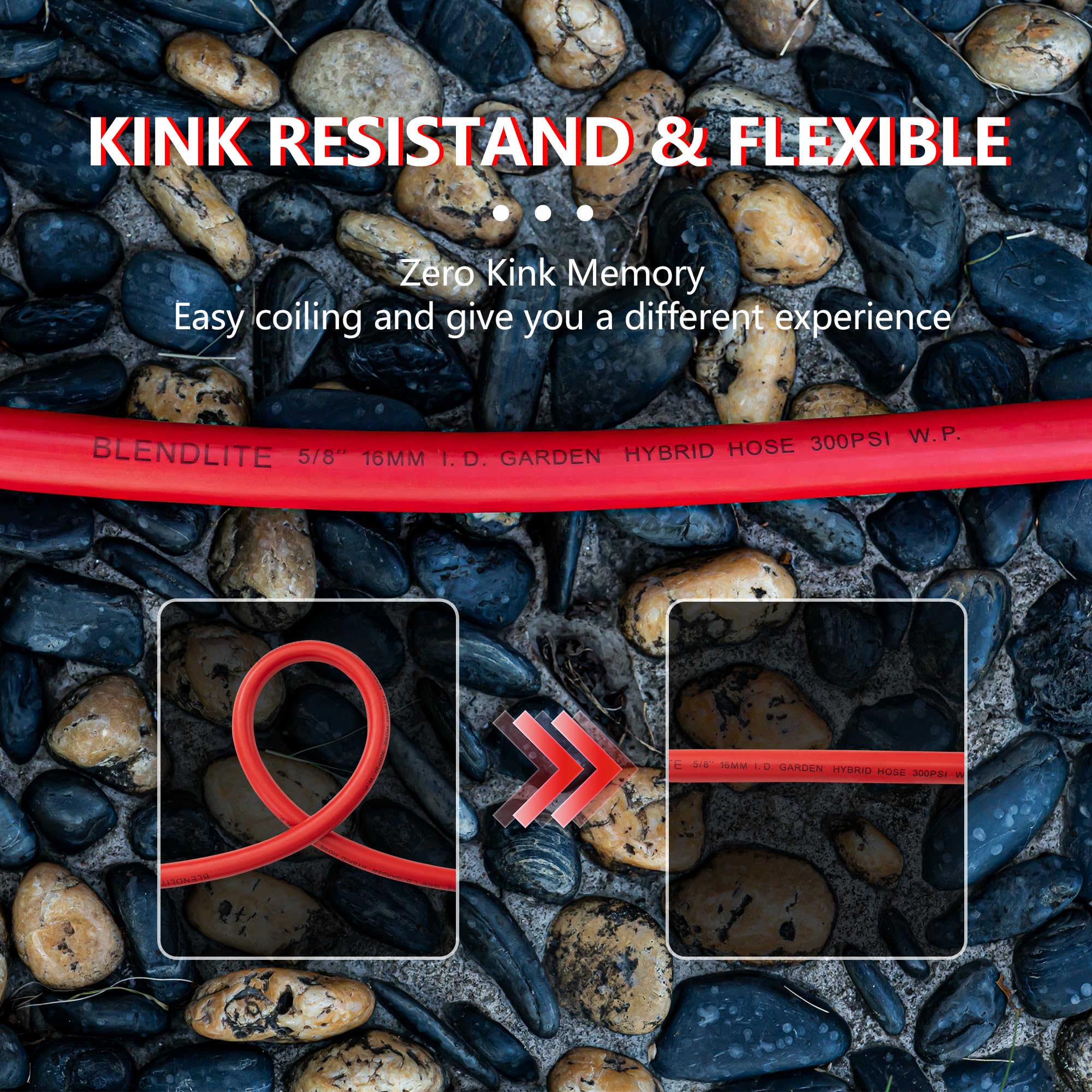 BLENDLITE acople giratorio y guardacable que evita torsiones y kinks