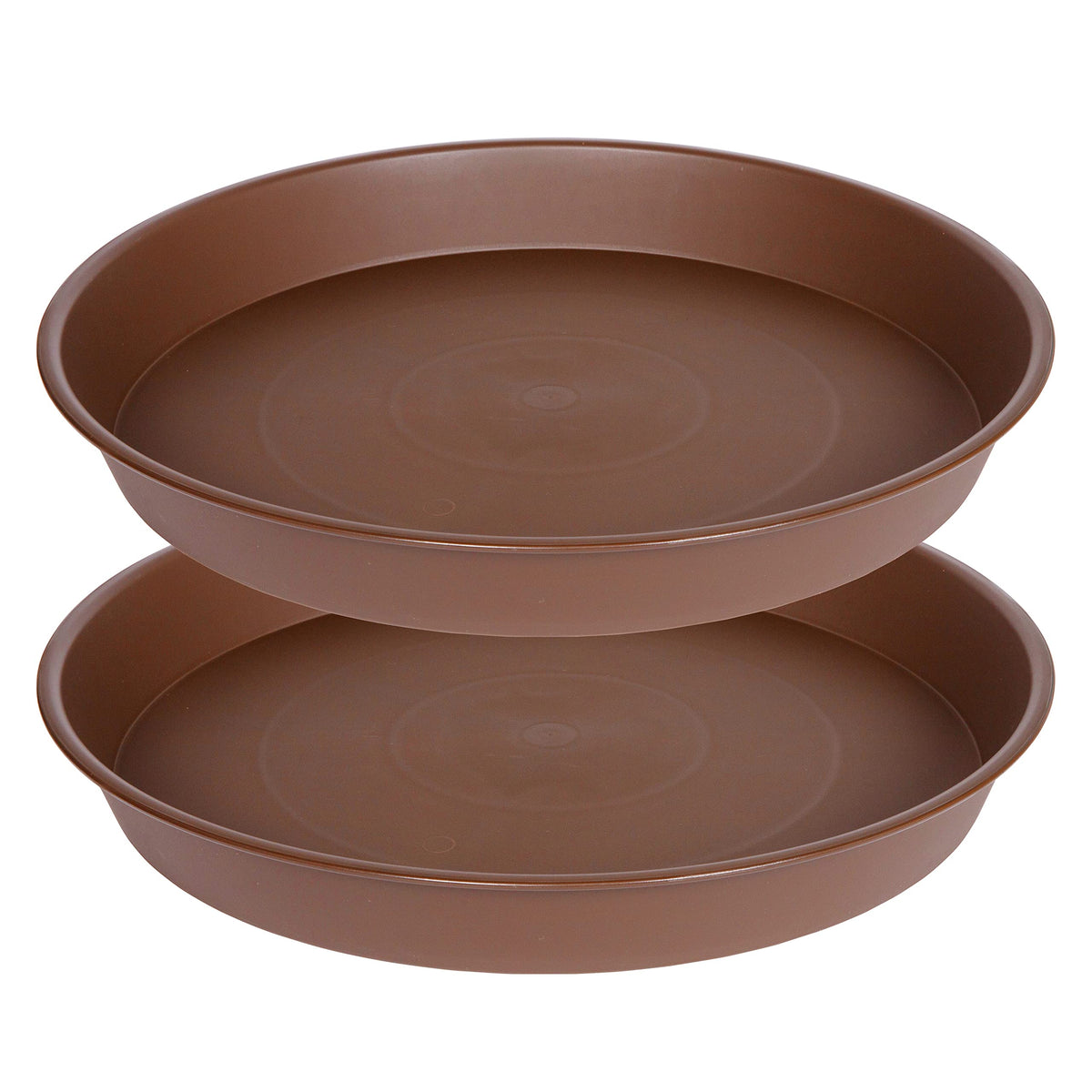 Bleuhome bandeja frontal 14" chocolate protege superficies y recoge drenaje