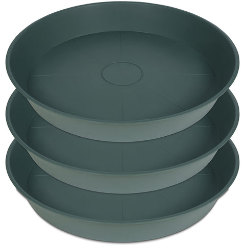 Bleuhome plato frontal 22 pulgadas protege superficies y retiene agua