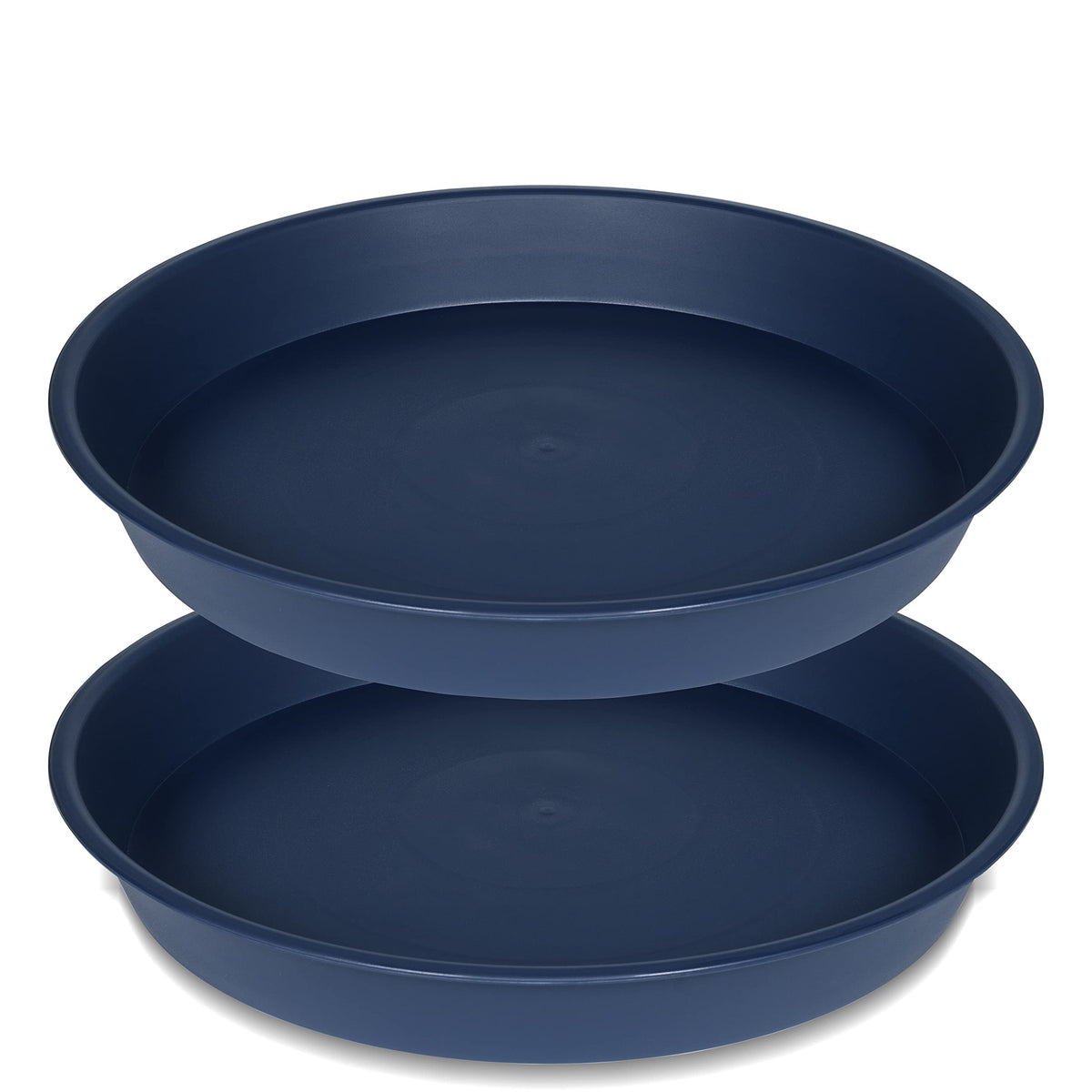 Bleuhome vista frontal del plato de 14 pulgadas muestra diseño y capacidad