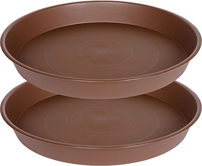 Bleuhome plato frontal de 17 pulgadas mostrando forma y color chocolate, protección efectiva
