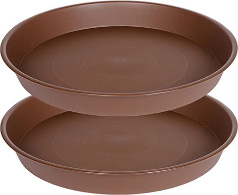 Bleuhome plato frontal de 17 pulgadas mostrando forma y color chocolate, protección efectiva