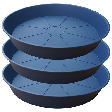 Bleuhome plato frontal 22 pulgadas, protege muebles del riego