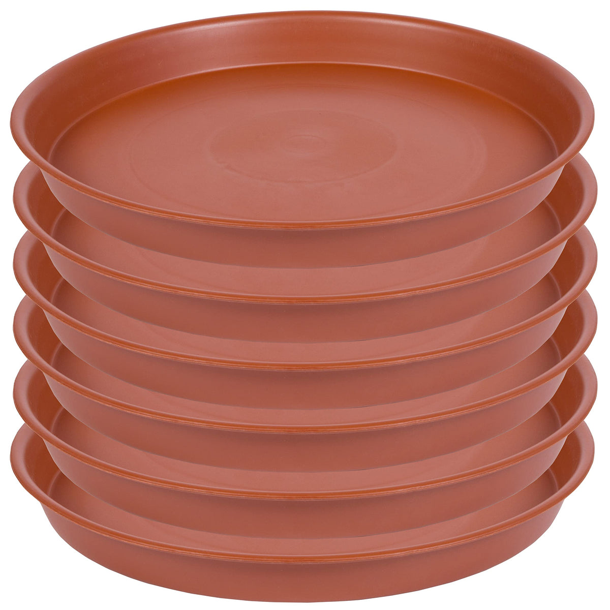 Bleuhome plato frontal 8 pulgadas terracota protege superficies