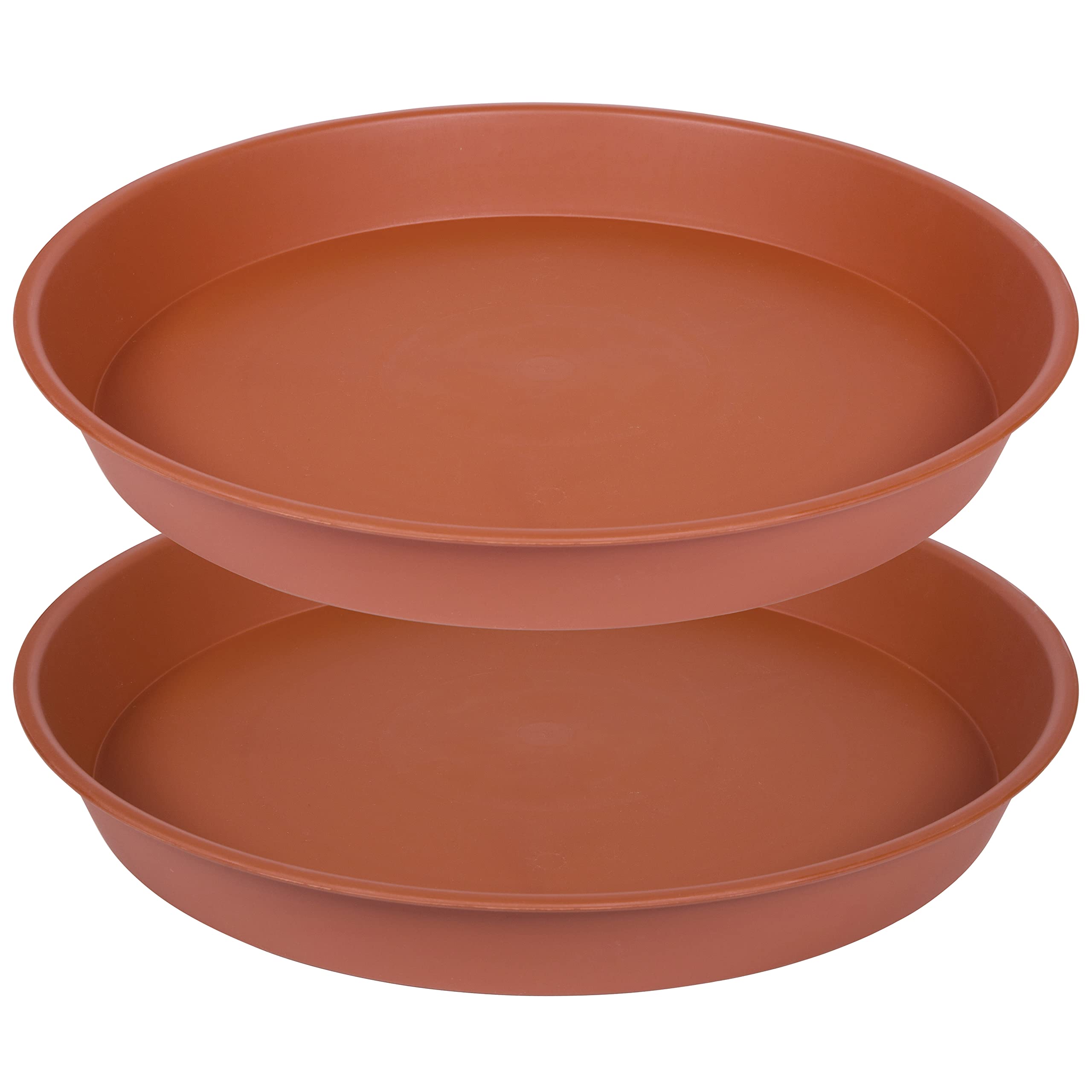 Bleuhome plato frontal mostrando forma y color terracota útil