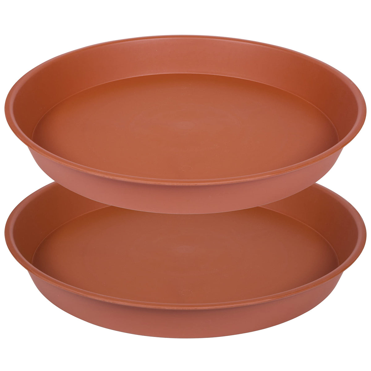 Bleuhome plato frontal mostrando forma y color terracota útil