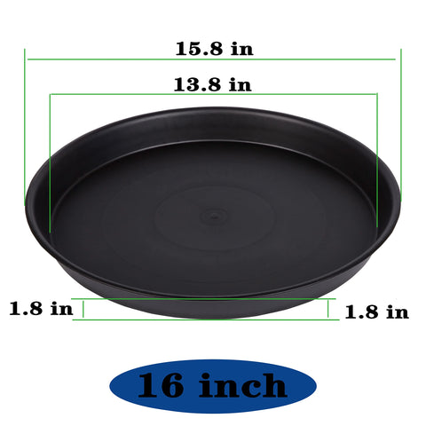 Bleuhome bandeja en uso interior bajo maceta, evita manchas por riego