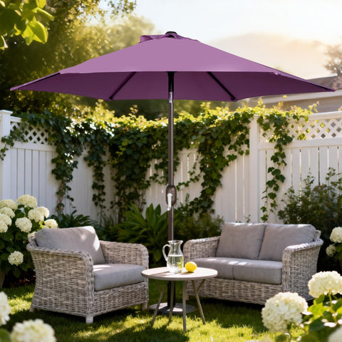 Blissun comparación junto a mesa para ver cobertura y proporción