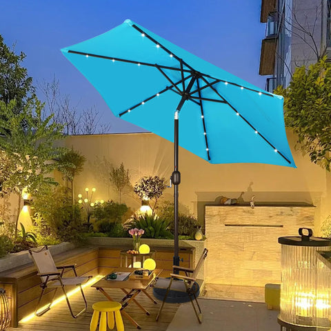 Blissun comparación con mesa, cobertura adecuada para comedor exterior