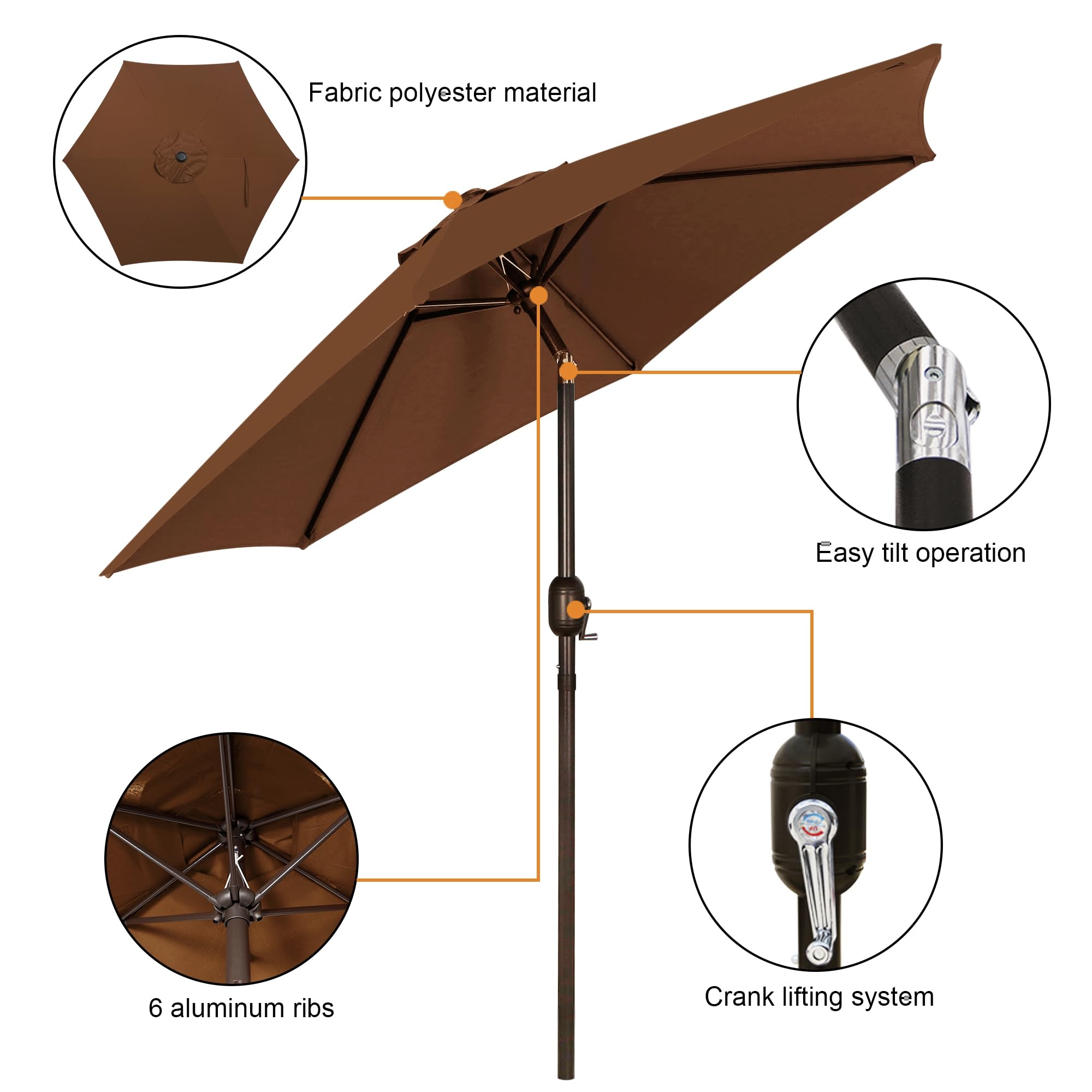 Blissun primer plano de la tela poliéster con ventilación y resistencia al agua