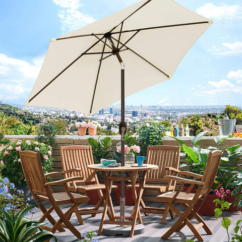 Blissun comparación de tamaño junto a una silla para referencia