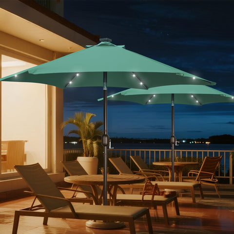 Blissun panel solar integrado recarga eficiente para luces LED