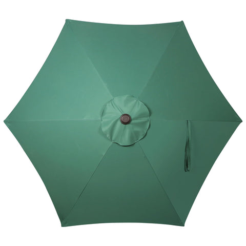 Blissun instalada sobre mesa 36" para protección solar de comedor