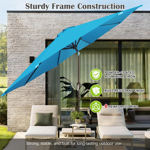 Blissun textura del toldo 180G resistente al agua y UV