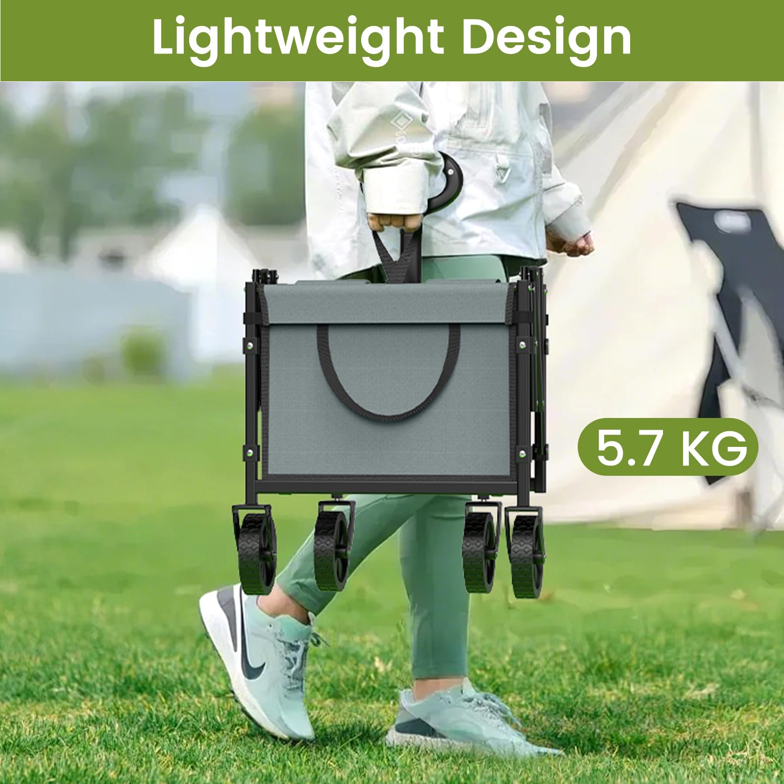 Blomoba ruedas 360° en detalle, maniobralidad mejorada en terreno