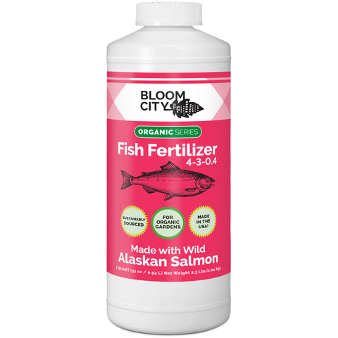 Bloom City envase frontal 32 oz mostrando etiqueta clara y facilidad de uso