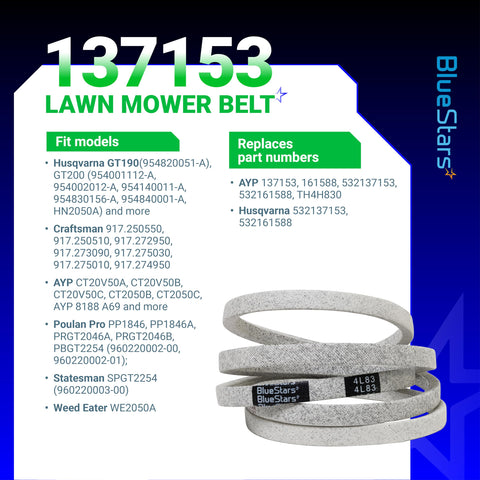 BlueStars correa 137153 perfil lateral que muestra ancho y altura