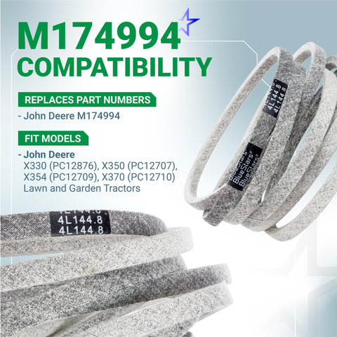 BlueStars sección transversal con medidas 1/2" x 144.8" para confirmar ajuste exacto